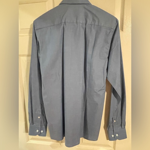 Men’s Ryan Seacrest Blue Buttonup Shirt Size Small - Picture 2 of 3